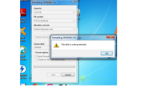 Cara Format Flashdisk Write Protected