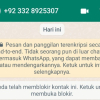 Cara Agar Nomor yang Tidak Dikenal Tidak Bisa WhatsApp