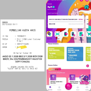 Cara Cek Kuota Internet Axis