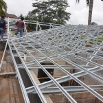 Renovasi Bongkar Pasang Rangka Atap Baja Ringan