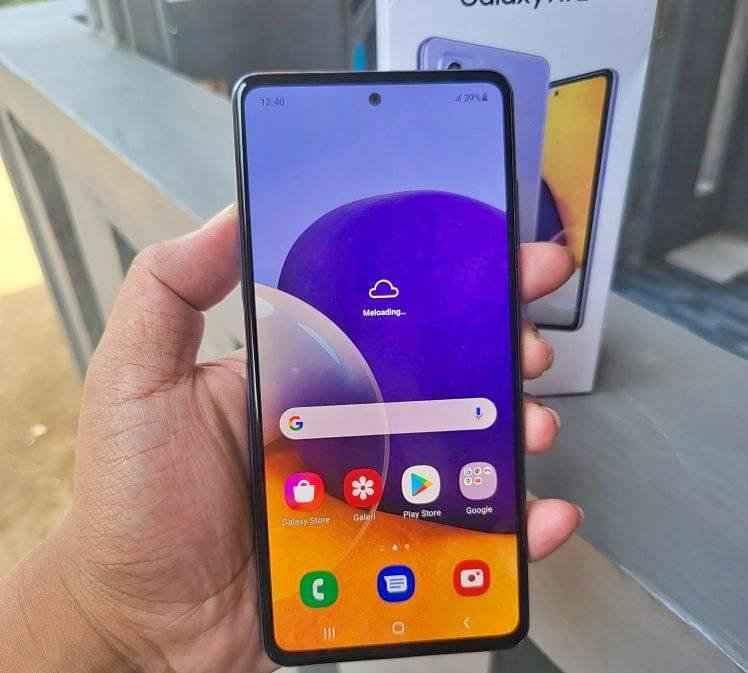 Cara Screenshot Samsung A72