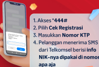 Cara Daftar Registrasi Kartu Telkomsel