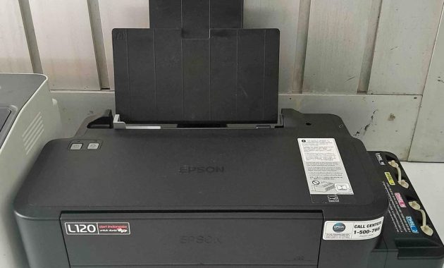 Cara Reset Printer Epson L120