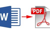 Cara Mengubah Word ke PDF