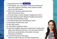 Cara Membuat Nomor Induk Berusaha Secara Online